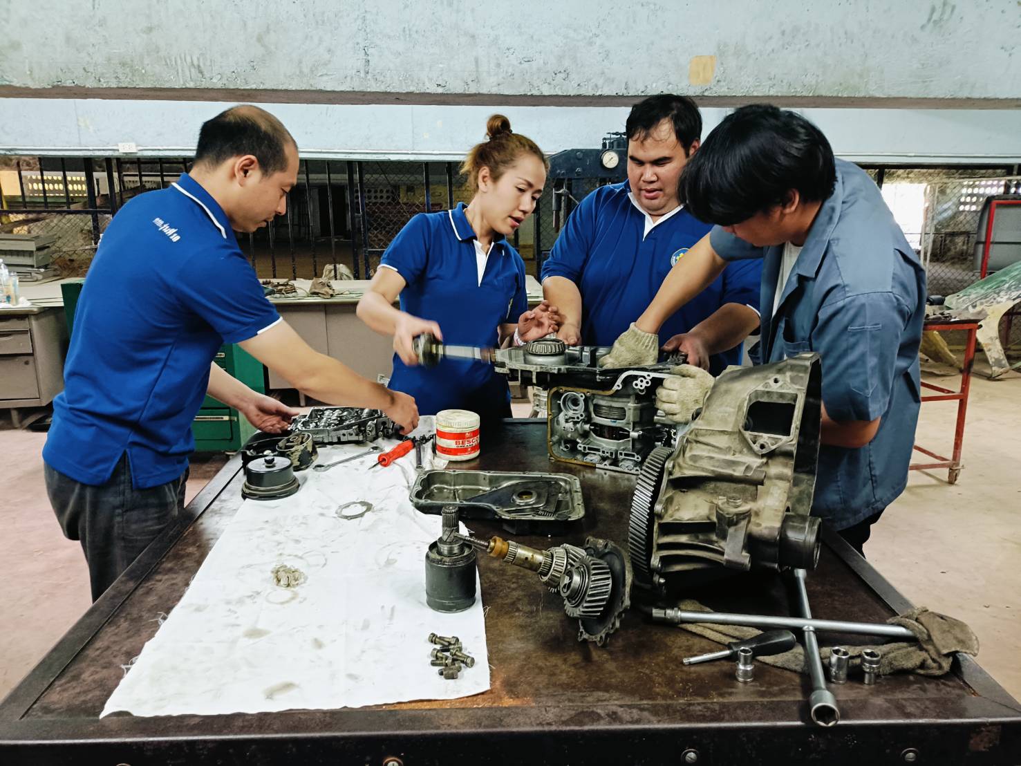 กลุ่มวิชางานระบบส่งกำลังรถยนต์ วิชาระบบส่งกำลังรถยนต์